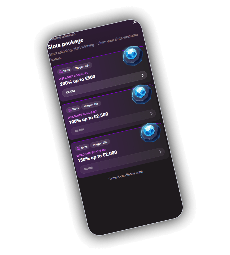 The Lucki offers area with the three deposit percentages and the weekly slots reload